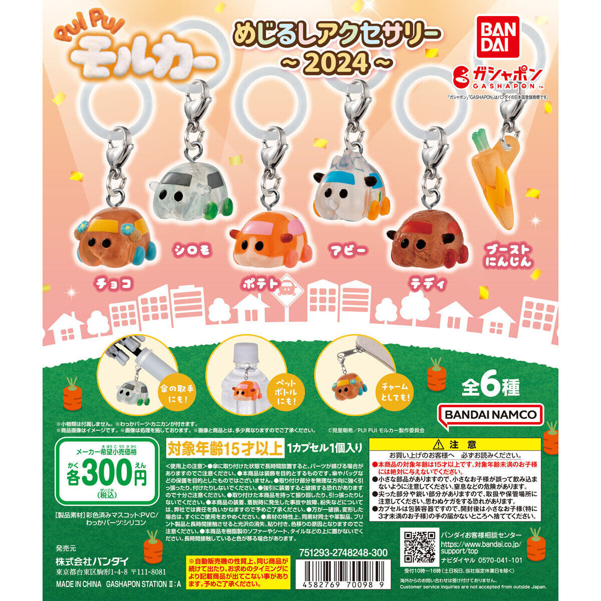 PUI PUI モルカー めじるしアクセサリー～2024～
