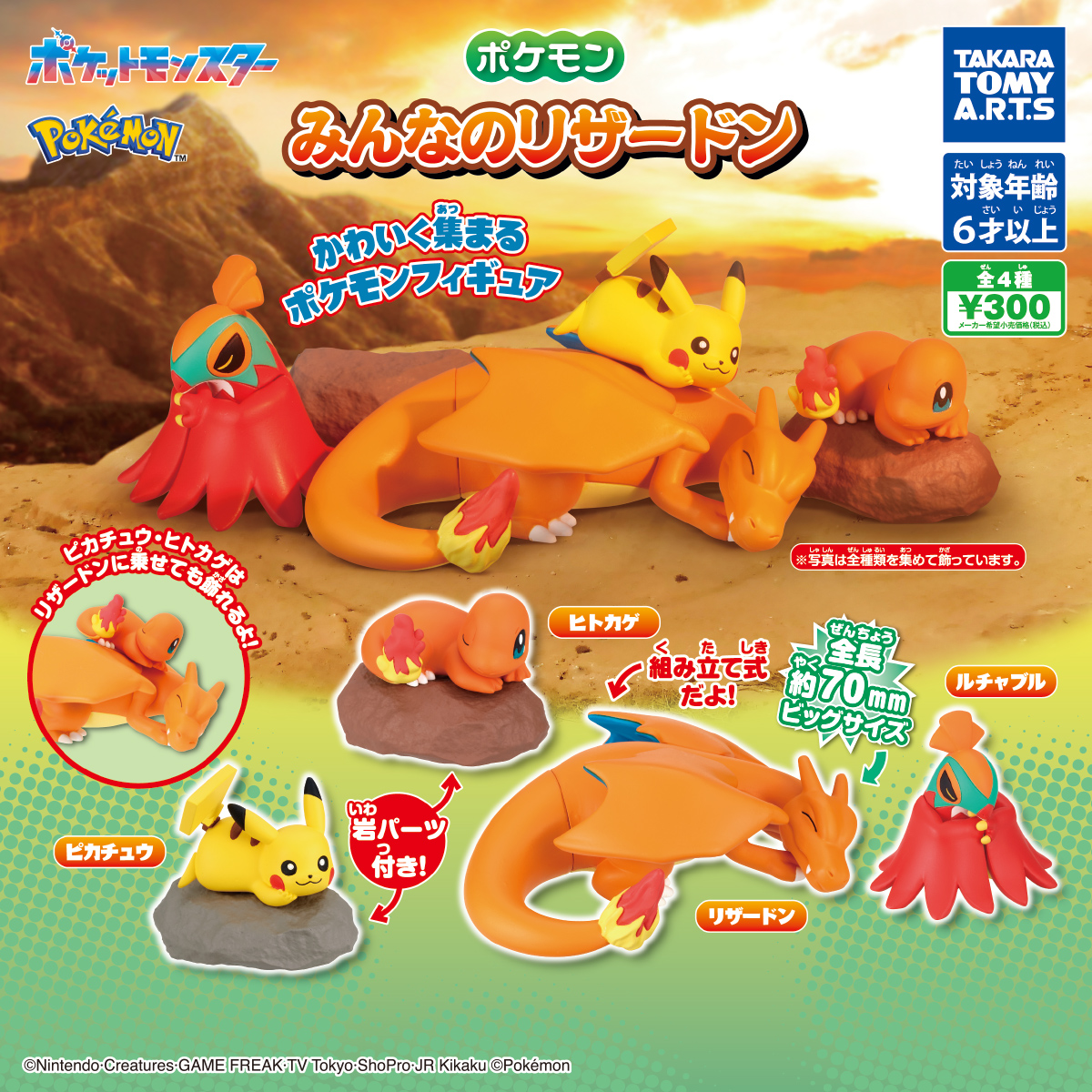 ポケモン みんなのリザードン