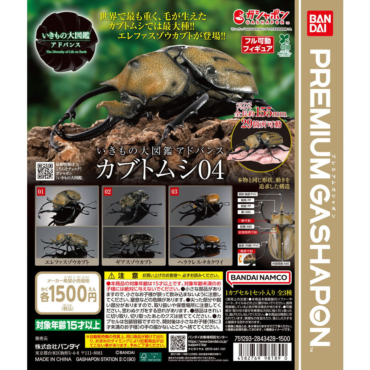 いきもの大図鑑アドバンス カブトムシ04