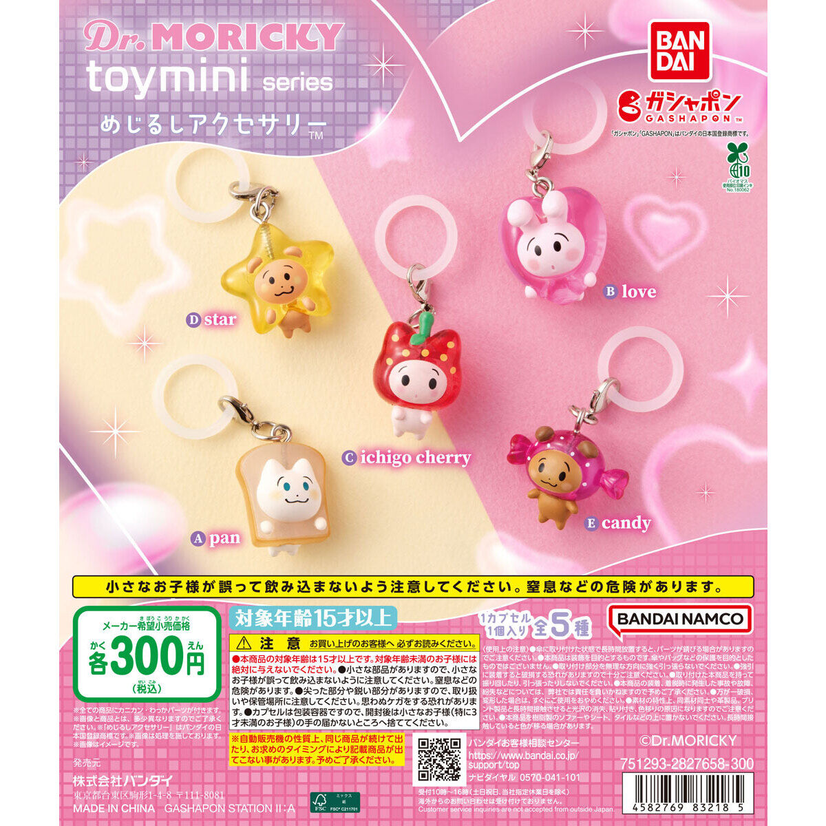 Dr.MORICKY toymini series めじるしアクセサリー